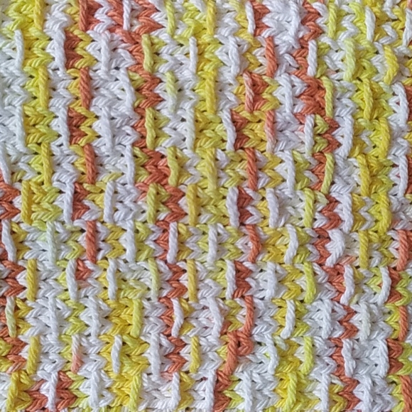 Hand Knit Baby Bib - Picture 3 of 5